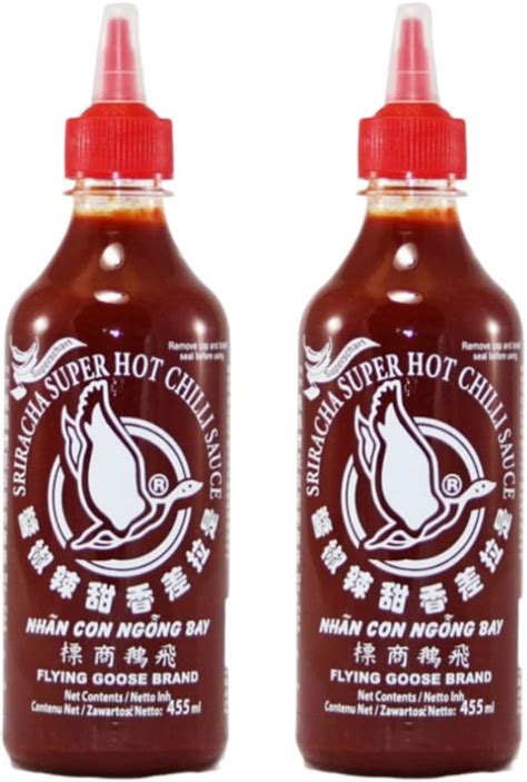 Flying Goose Sriracha Super Hot Chilli Sauce Ml Used As Taste Enhancer For Meals