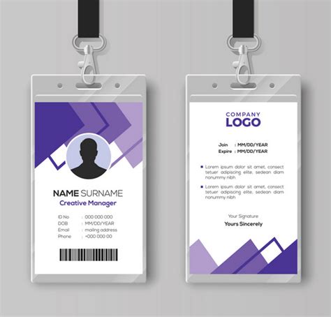Standar Ukuran Id Card Name Tag Kartu Panita Tanda Pengenal