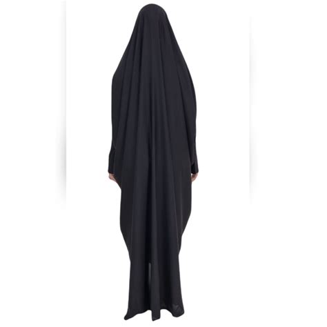 Islamic Arabic Black Chador Hejab For Women And Praying Sahar