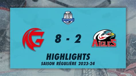 Gothiques D Amiens Aigles De Nice Highlights Synerglace Ligue