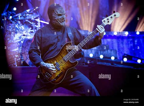 Donnie Steele Of Slipknot Performs At Rupp Arena On Nov 22 2014 In