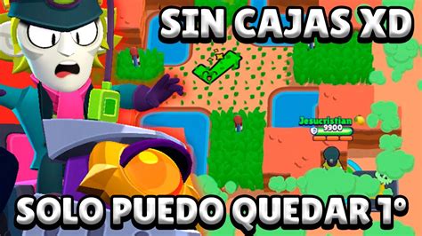 SOLO PUEDO QUEDAR 1º CON CHUCK Y XDDDDDDDD BRAWL STARS YouTube