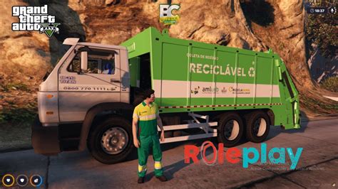 Coleta De Lixo Gta Rp Brasil Capital Portugu S Br Youtube