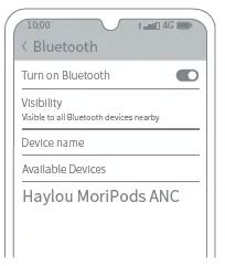 HAYLOU MoriPods ANC True Wireless EarBuds User Manual