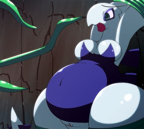 Rule 34 Bound Breasts Color Female Female Only Lugia Nude Pokemon Solo Tagme Vine Vulva 892123