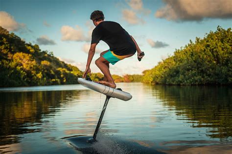 Lift Foils eFoil Hydrofoil Board Lets You Carve Water Even Without Waves