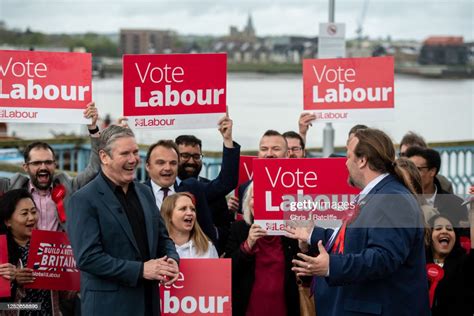 Labour Party Leader Sir Keir Starmer Speaks To Supporters Alongside News Photo Getty Images