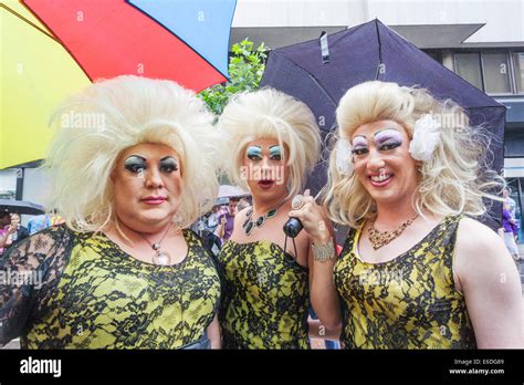 England London The Annual Gay Pride Parade Participants Stock Photo Alamy