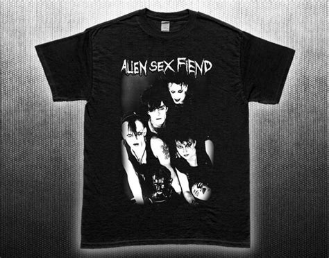 Alien Sex Fiend T Shirt Etsy