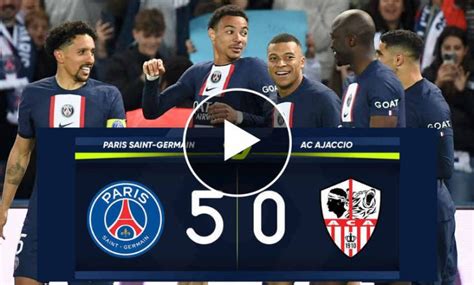 Ft Paris Saint Germain Ajaccio Mbappe Bag Brace Video