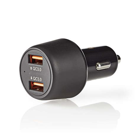 Billaddare 2x 3 0 A Antal utgångar 2 Port typ 2x USB A 36 W