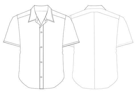 20 Button Up Shirt Template Free Popular Templates Design