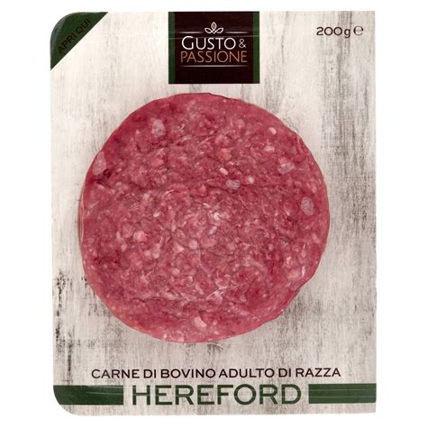 Gusto Passione Carne Di Bovino Adulto Di Razza Hereford Kg