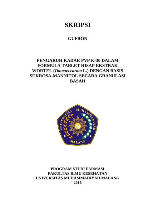 (PDF) SKRIPSI - core.ac.uk · DAFTAR LAMPIRAN ... 2.4 Rumus Struktur Sukrosa ... Pangan dan ...