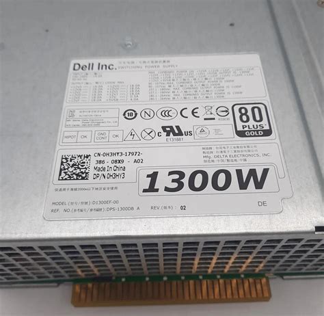 Workstation Power Supply 1300W For Dell T7600 And T7610 In BD Datacom