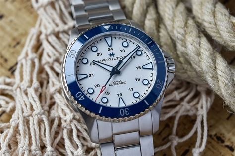 Hands On The New Hamilton Khaki Navy Scuba Auto 43mm Silver Dial