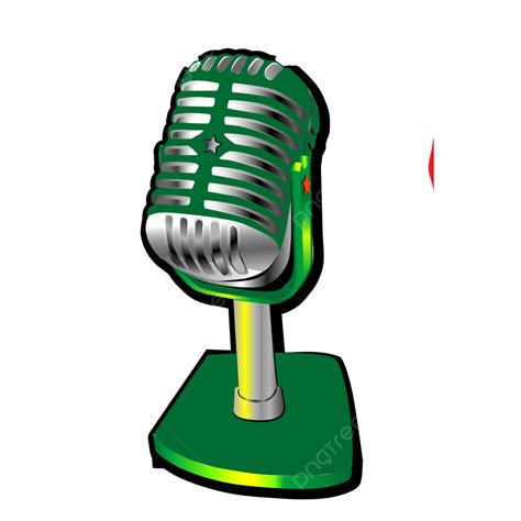 Retro Microphone Clip Art Hearing Hearing Radio Jockeys Png