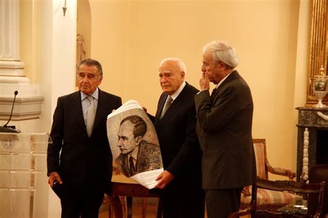 Greek President Receives The Wallenberg Centennial Medal The