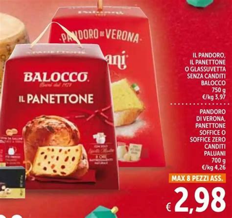 Il Pandoro Il Panettone O Glassuvetta Senza Canditi Balocco Balocco