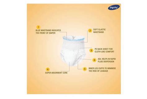 Adults And Patients Pant Style Dignity Overnight Pull Up Adult Diapers