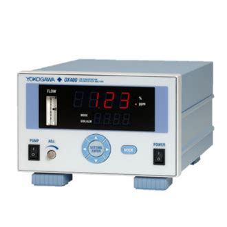 Yokogawa Single Channel Oxygen Analyzer System Zr Zr