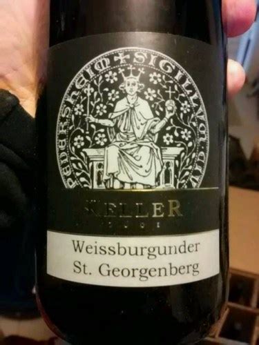 Weingut Keller St Georgenberg Weissburgunder Vivino US