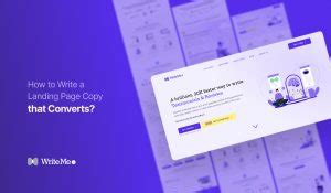 How To Write A Landing Page Copy That Converts