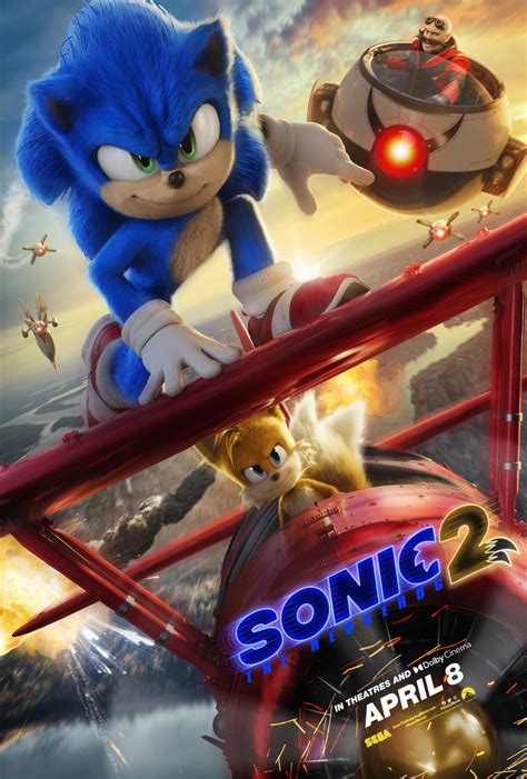 Sonic The Hedgehog 2 1 Of 34 Extra Large Movie Poster Image Imp