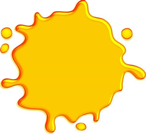 Vector Illustration Of Yellow Splash 27617422 Vector Art At Vecteezy