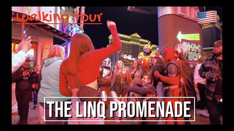 THE LINQ PROMENADE Walking Tour Las Vegas Nevada USA YouTube