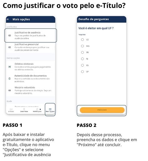 Eleições 2024 Como justificar voto online Veja o que é necessário e