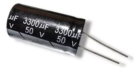 Capacitor Electrolitico Uf V Piezas Mercadolibre