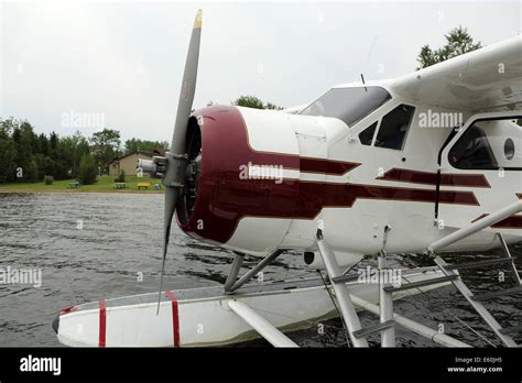 A De Havilland Dhc 3 Twin Otter Float Plane At Otter Lake Missinipe