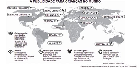 Enem 2014 Publicidade infantil em questão no Brasil