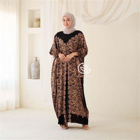 Jual Kaftan Safa Dubai Serbia Rayon Premium Busui Super Jumbo Dress