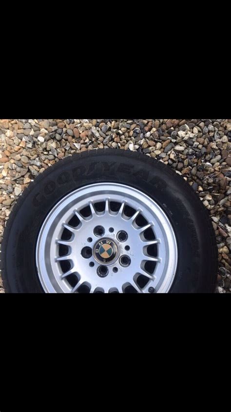 Bmw Original Alloy Wheels And Tyres 5 Alloy Wheels 14 Inch To Fit E24