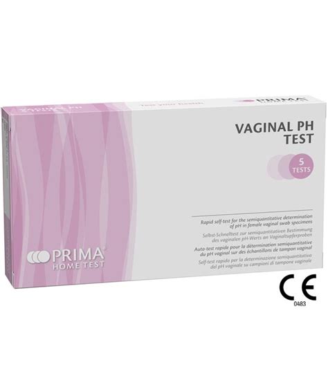 Prima Vaginal Ph Test 5 Tests Zoom Pharmacy