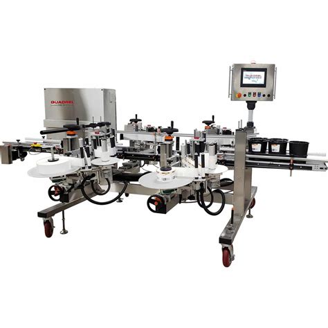 Etichettatrice Controllata Da Plc Quadrel Labeling Systems Per