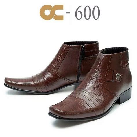 Jual SEPATU KULIT ODON CIBADUYUT OC 600 COKLAT SEPATU KERJA SEPATU