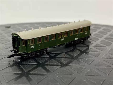 MÄRKLIN MINI CLUB Z Gauge 8731 D Train Passenger Coach 3rd