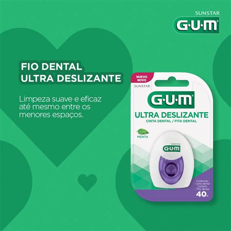 Fita Dental Ultra Deslizante Gum Metros