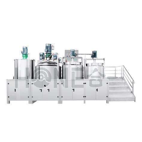 Toothpaste Making Machine Vacuum Emulsifier Toothpaste Production Line