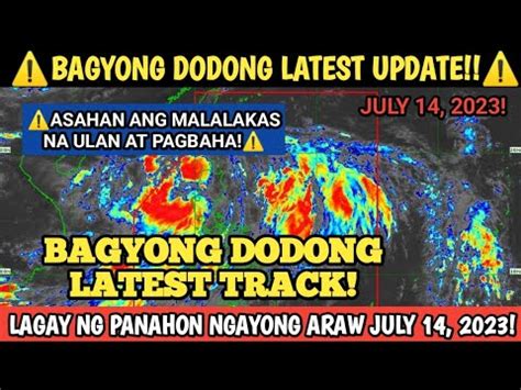 Bagyong Dodong Latest Update Mas Malakas Na Ulan Asahan Pa Pagasa