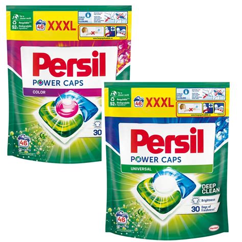 Persil Power Caps Kolor Regular Kapsu Ki Do Prania X Szt Persil