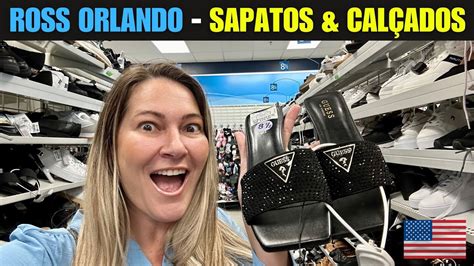 PREÇOS INCRÍVEIS de SAPATOS na ROSS A loja mais BARATA de ORLANDO