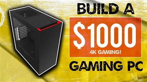 ULTIMATE $1000 Gaming PC Build l February l 2017 [4K ULTRA SETTINGS ...