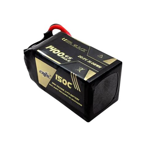 CNHL Ultra Black Series 1400mAh 150C 6S LiPo Battery XT60 Quadkart