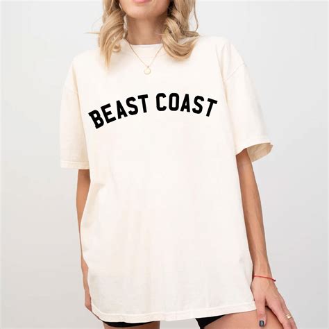 Beast Coast East Coast T Shirt New York Florida Massachusetts