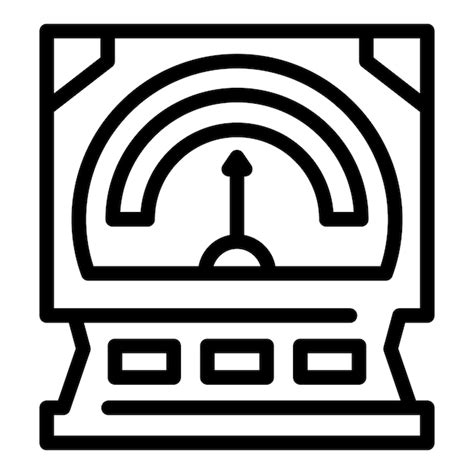 Premium Vector Linear Voltage Regulator Icon Outline Linear Voltage