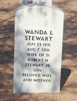 Wanda L Stewart 1931 2011 Find A Grave Memorial